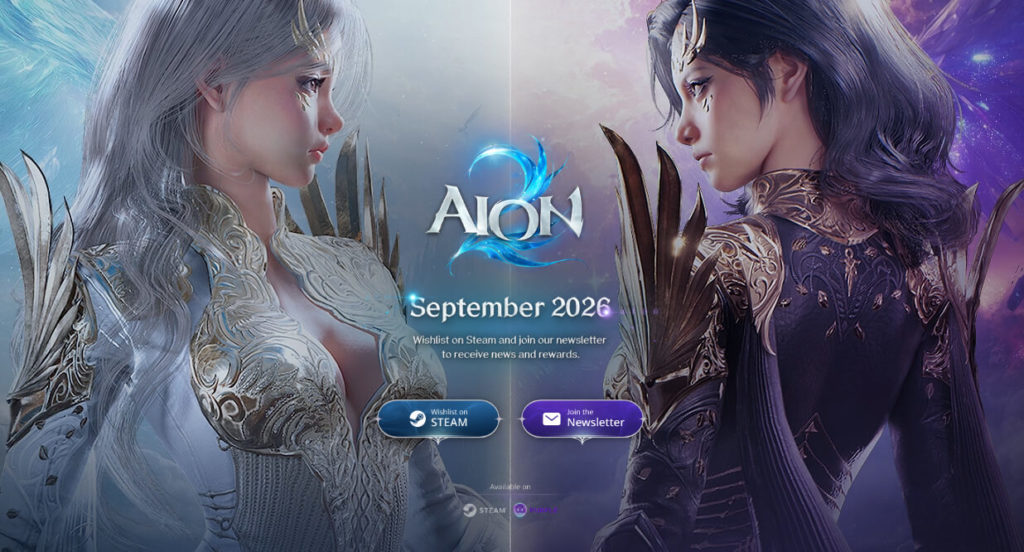 AION 2 выйдет в сентябре 2026: NCSOFT объявила дату глобального релиза MMORPG