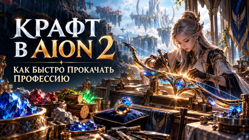 Как прокачать сбор и крафт в AION 2: пошаговый гайд
