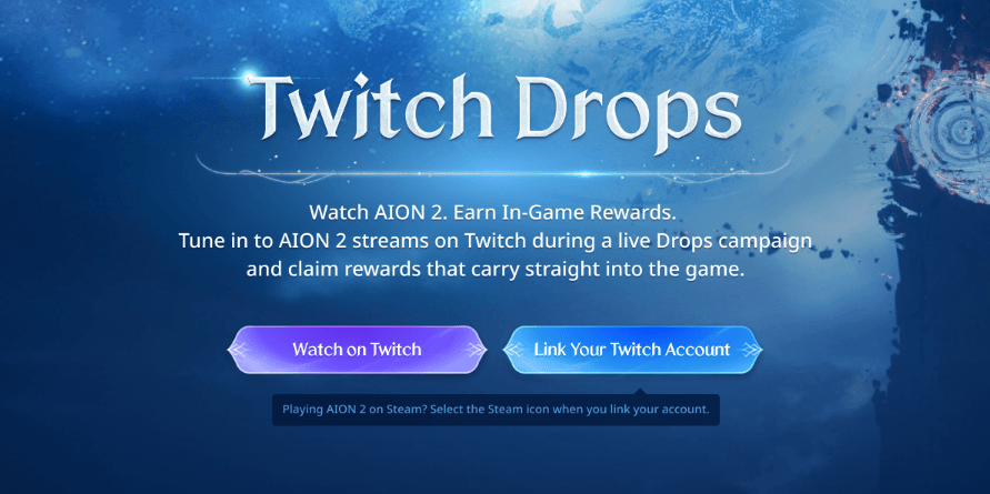 Twitch Drops для AION 2 Global: как подключить аккаунт и получить награды