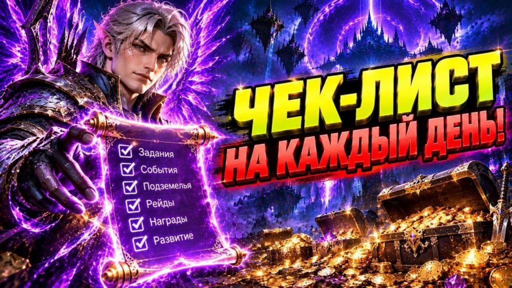 AION 2 Global: ежедневные и еженедельные активности - чек-лист прогрессии