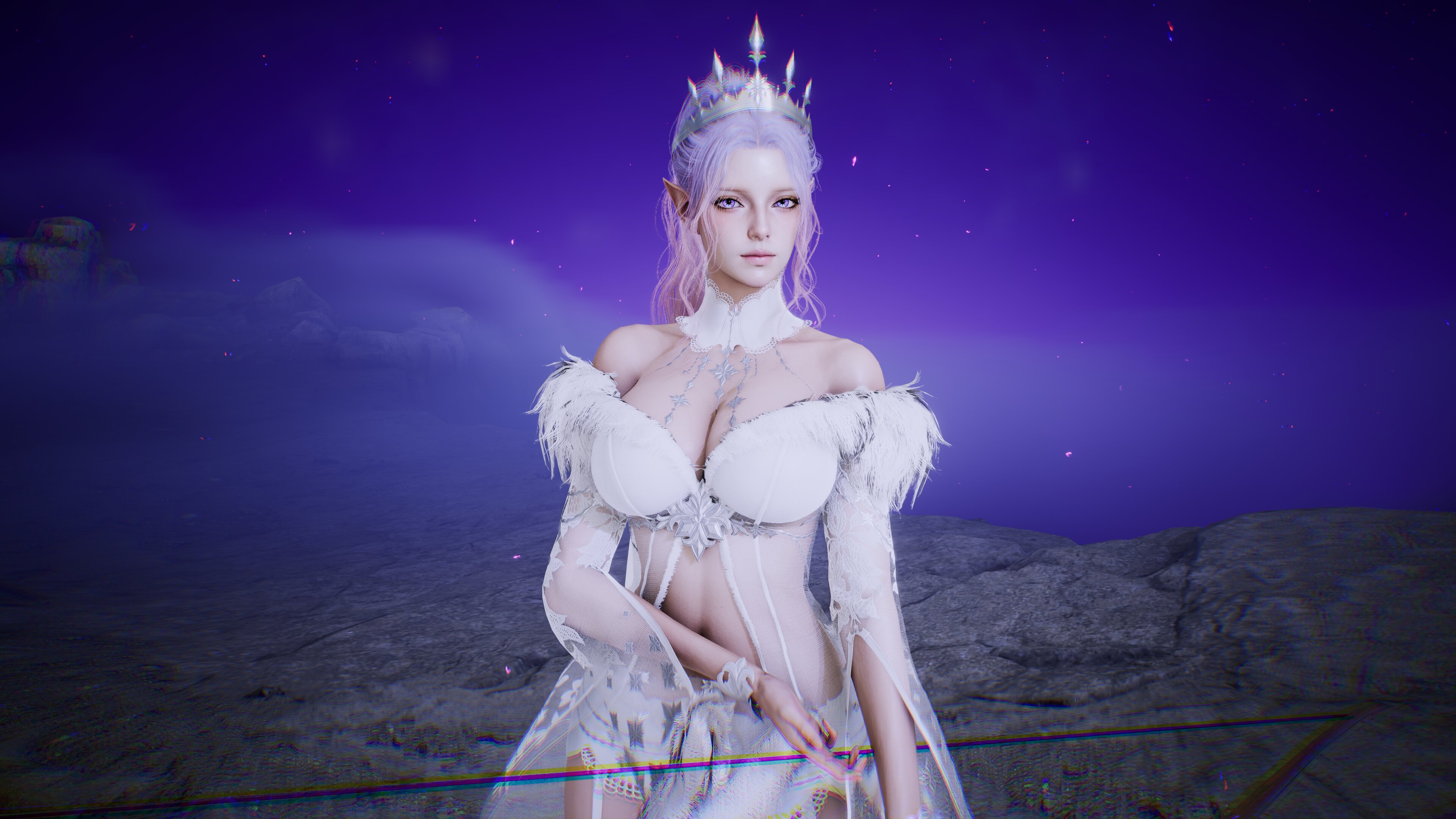 красивый персонаж из AION 2